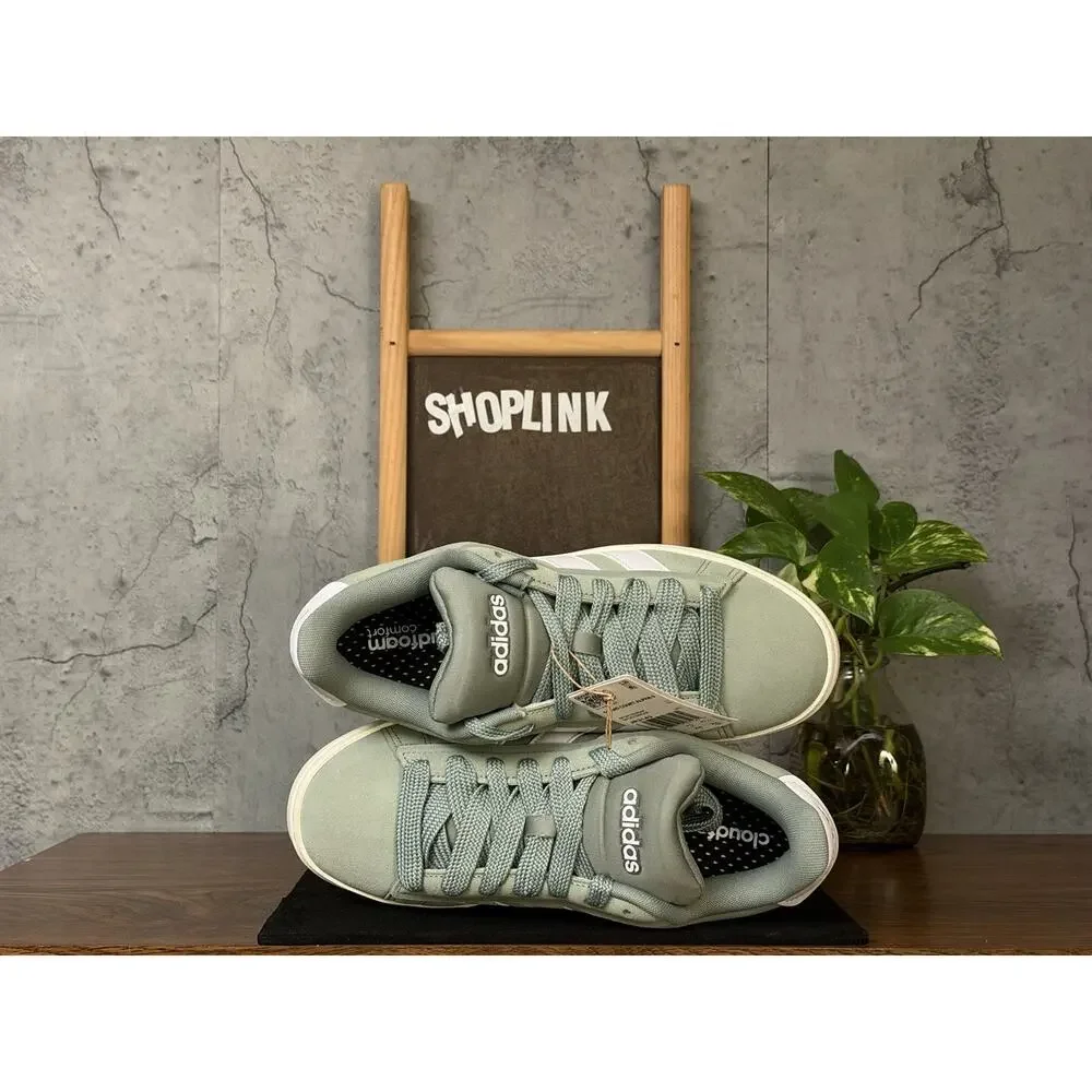 adidas women Grand Court Alpha Shoes Size 9 Green With Gum Sole BNIB - Picture 6 of 7